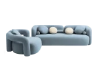 Bubble Upholstered Sofa