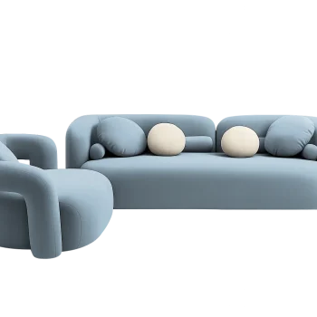 Bubble Upholstered Sofa