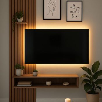 GlowPanel Luxe Wall TV Unit