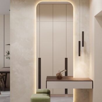 HaloArch Luxury Entryway Vanity Unit