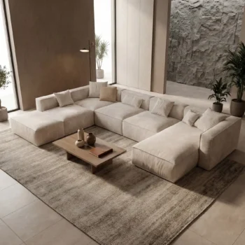 6 Seater Sectional Sofa