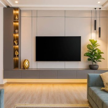 AuraLine LED Wall TV Unit