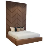 Carvello Prestige Chevron Wall Headboard