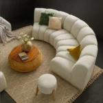 Lennon Scratch Resistant Curve Sofa