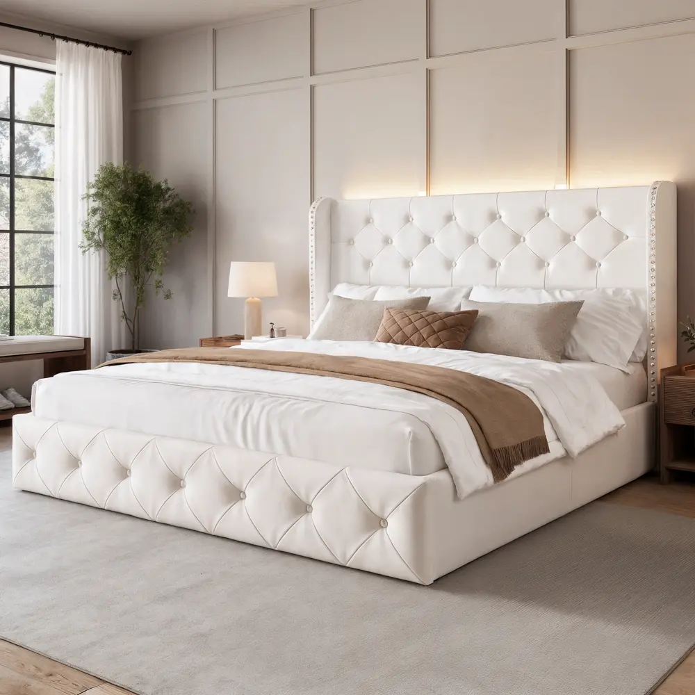 Radiant-Pearl-Tufted-LED-Platform-Bed-Set.webp