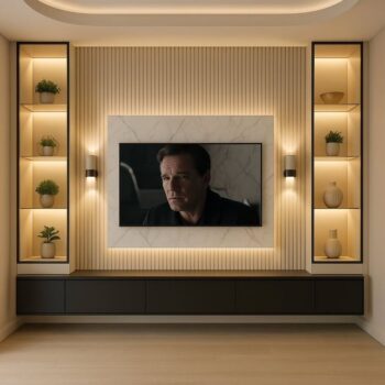 Royale Console wall media unite